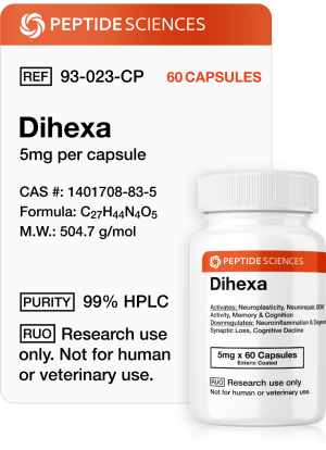 Dihexa (5mg x 60 Capsules = 300mg)