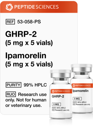 GHRP-2 (5mg x 5) and Ipamorelin  (5mg x 5)