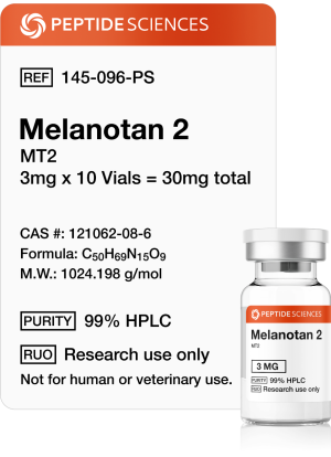 Melanotan 2 (MT2) (3mg x 10 Vials = 30mg)