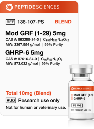 Mod GRF, GHRP-6 10mg (Blend)