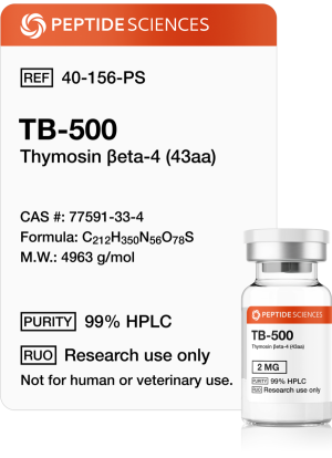 TB-500 (Thymosin Beta-4) 2mg (43aa)