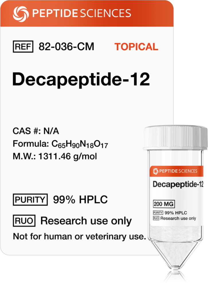 Decapeptide-12 (Topical)
