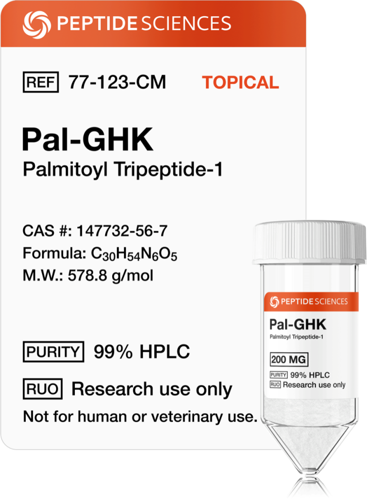 Pal-GHK 200mg (Palmitoyl Tripeptide-1) (Topical)