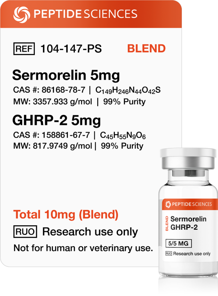 Sermorelin, GHRP-2 10mg (Blend)