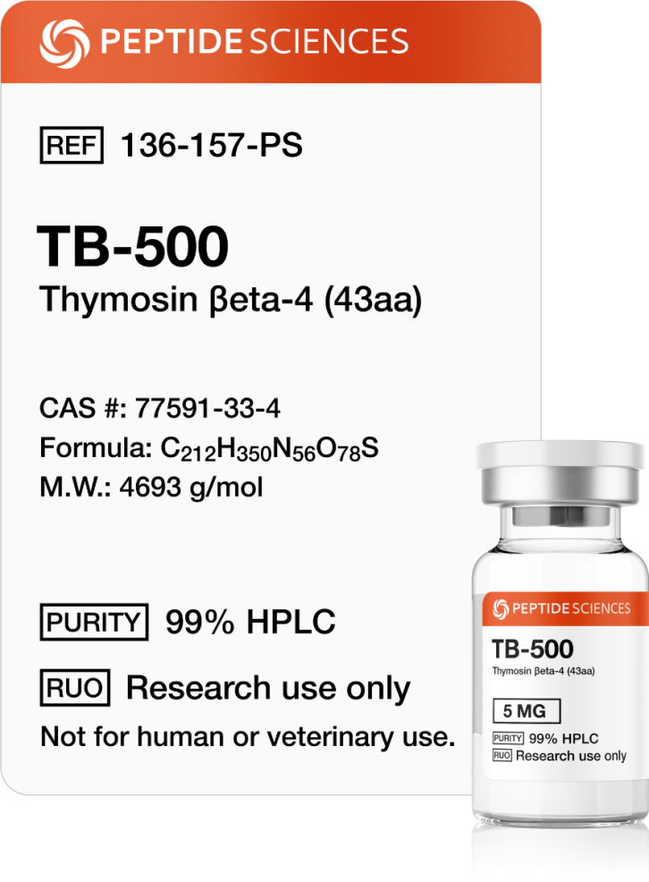 TB-500 (Thymosin Beta-4) 5mg (43aa)